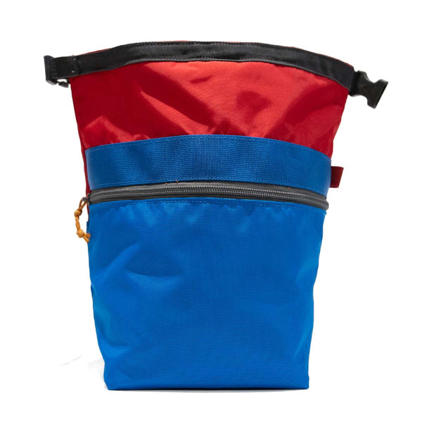 RagBag Bouldering Bucket - Blue & Classic Red