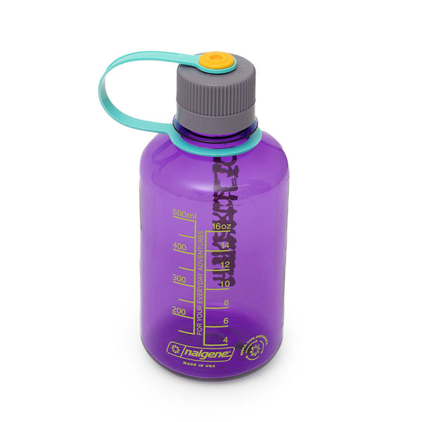 A dark purple water 500ml bottle