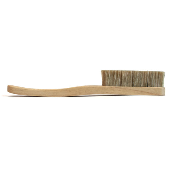 wooden boar rock climbing hair brush 