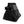 The side pocket of a black bouldering chalk bag