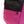 A magenta rock climbing chalk bag with zip closure climbing accessory pocket