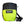 RagBag Chalk Bag - Lime Green & Black