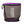 A black and purple net climbing shoe bag with white logo featuring the words 'psychi' and 'hikerdelic'.