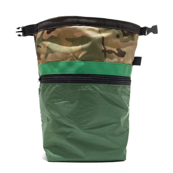 RagBag Bouldering Bucket - Green & Khaki Camo