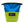 RagBag Bouldering Bucket - Lime Green & Blue
