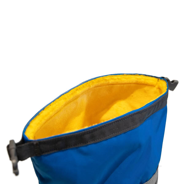 RagBag Bouldering Bucket - White Camo & Blue (Yellow Interior)