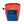 RagBag Chalk Bag - Checked Blue & Orange