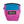 RagBag Chalk Bag - Pink & Blue Corduroy