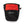 RagBag Chalk Bag - Black & Honeycomb Red