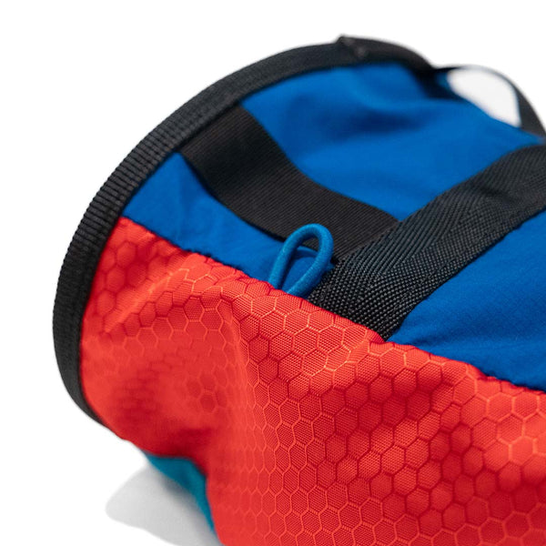 RagBag Chalk Bag - Honeycomb Red & Blue Corduroy