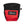 RagBag Chalk Bag - Honeycomb Red & Black