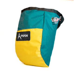 RagBag Chalk Bag - Yellow & Forest Green